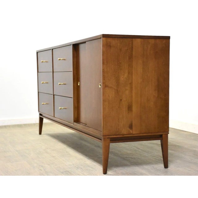 Mid-Century Modern Paul McCobb Planner Group Credenza For Sale - Image 3 of 12