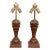 Carved Table Lamps - A Pair For Sale