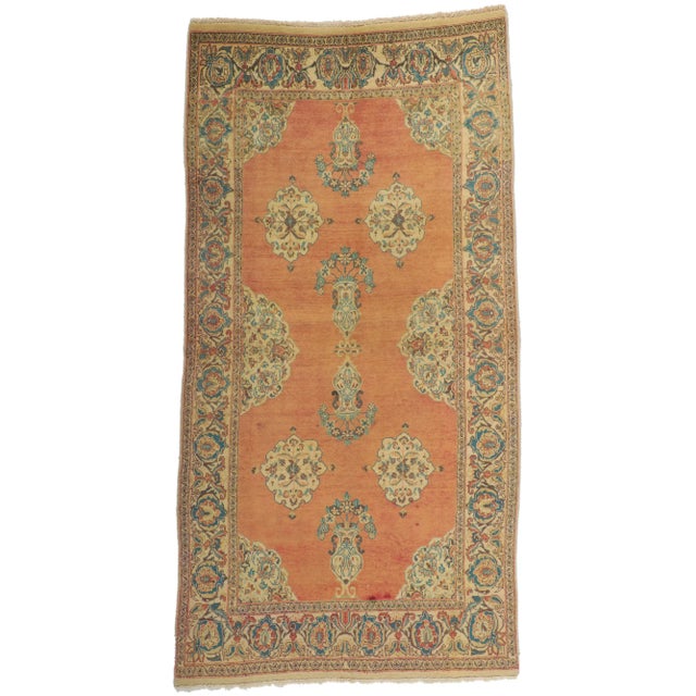 Vintage Persian Tabriz Rug, 04'00 X 07'07 For Sale - Image 10 of 10