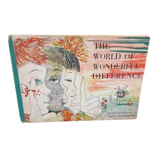 Vintage Children's Book: The World of Wonderland Difference" by Hans Guggenheim - First Edition For Sale