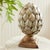 Metal Weathered Metal Artichoke Finial Small For Sale - Image 7 of 7