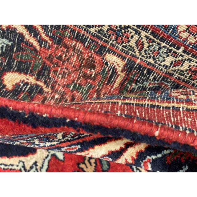 Antique Persian Bidjar Hand-Knotted Rug For Sale - Image 9 of 9