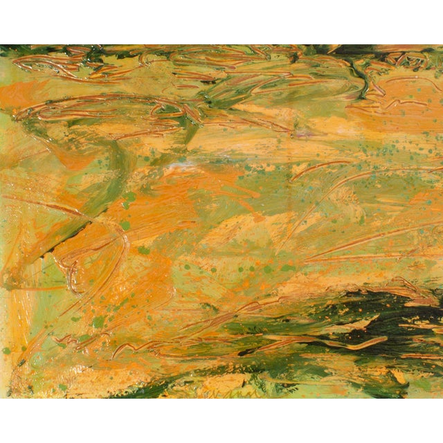 Abstract S1980s “Savannah” Abstract Acrylic Landscape Diptych by Harry Hilson For Sale - Image 3 of 9