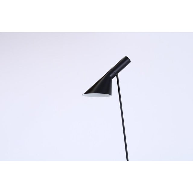 Black Visor Floor Lamp by Arne Jacobsen for Louis Poulsen, 1960s For Sale - Image 11 of 18