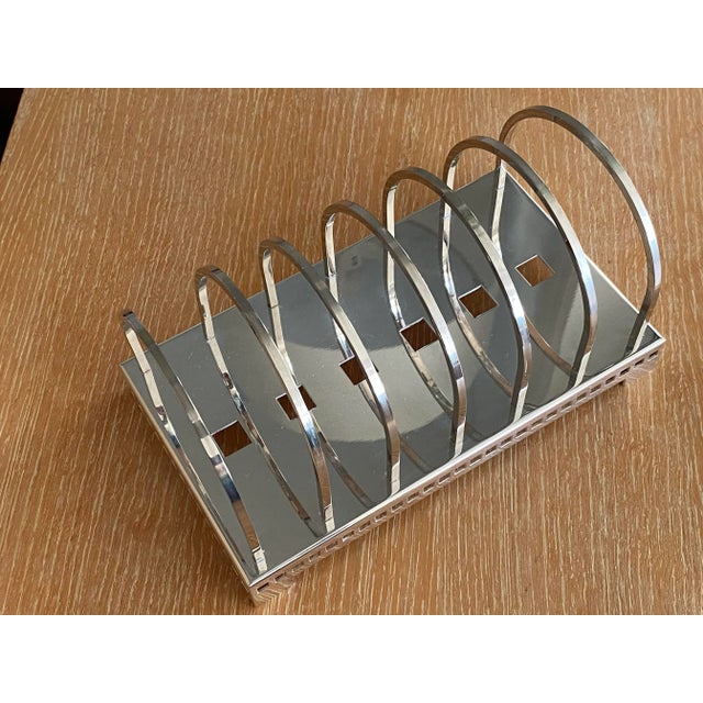 1980’s Postmodern Silver Letter Holder by Richard Meier for Swid Powell For Sale - Image 10 of 13