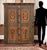 Green Floral Painted Cupboard, 1830s For Sale - Image 6 of 18