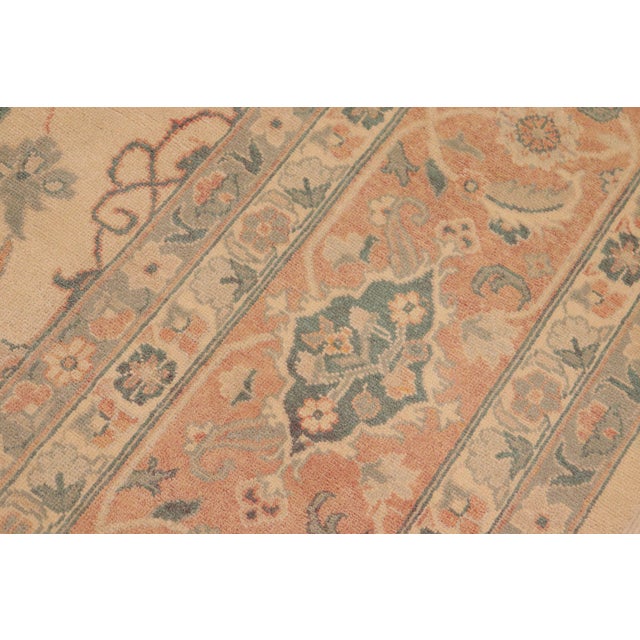 Boho CHic Beige/Brown Wool Rug - 9'11'' X 13'9'' For Sale In New York - Image 6 of 10