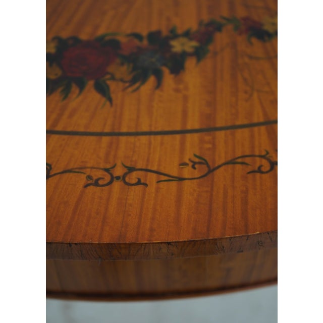 1960s Pair of Adams Style Demilune Console Tables For Sale - Image 5 of 13