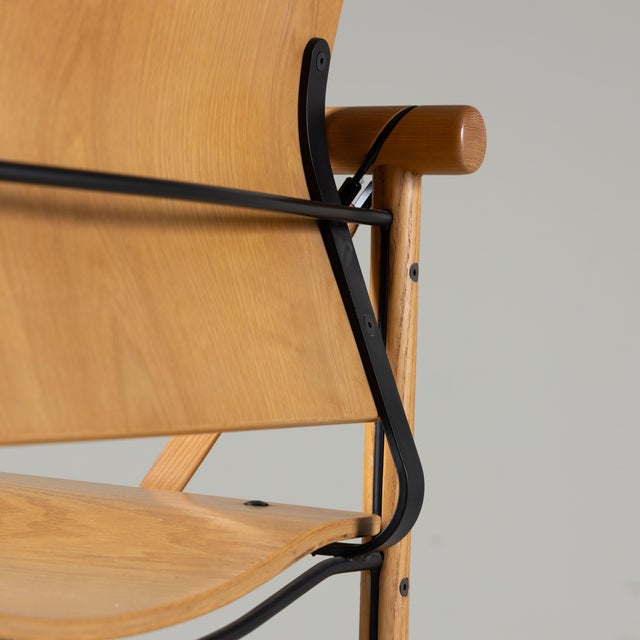 Vintage Light Wood Directors Chairs, 1960, Set of 2 For Sale - Image 14 of 18