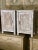 2000 - 2009 Pair Painted & Distressed Carved Cabinets with Shelf For Sale - Image 5 of 13