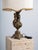 Early 20th Century Liberty Brass Lamp with Putto, 1900s For Sale - Image 5 of 7