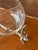 Arthur Court Vintage Arthur Court Glass Bowl on Silver Rabbit Stand For Sale - Image 4 of 7