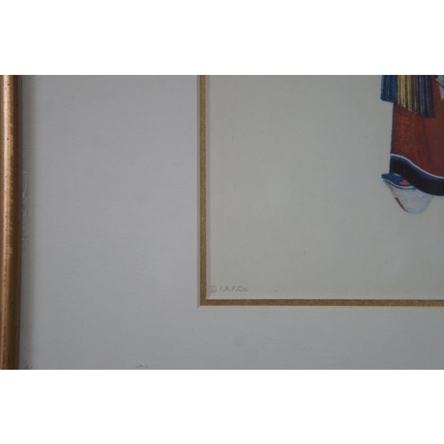 International Art Publishing Co. Chinese Qing Dynasty Style Figure Lithographs - Set of 4 For Sale - Image 11 of 12