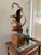 Large 26” Vintage Brutalist Tabletop Sculpture by Frank Tenaglia, Signed 1973 Mixed Metal Ribbon Art For Sale - Image 9 of 13