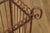 Vintage Wrought Iron Umbrella Stand with Red Liner For Sale - Image 9 of 18