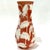Glass 1930's Phoenix Cameo Glass Vase - Philodendron Pattern - Dark Coral or Rose Shadow For Sale - Image 7 of 11