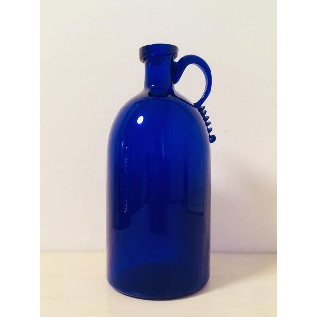 Vintage Italian Murano Glass Vase by Vittorio Zecchin For Sale - Image 17 of 18