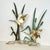 This is a stunning Mid-Century Brass and Verdigris Bronze Wall Sculpture. The artist featured two polished brass ducks in-...