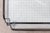 Italian-made coffee table. The tubular metal frame supports two glass shelves, creating a light and well-proportioned...