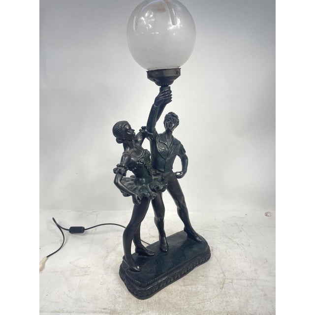 Vintage Lamp Sculpture, 1950s For Sale - Image 6 of 9