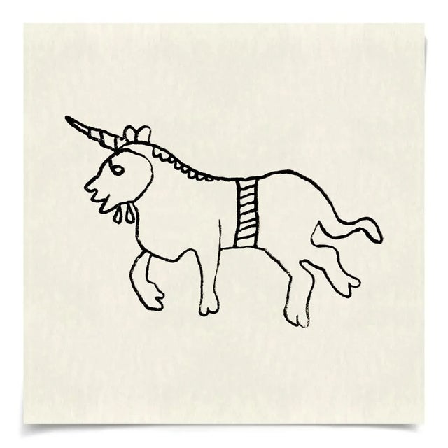 Contemporary Watermerken 14, Unframed Artwork For Sale - Image 3 of 3