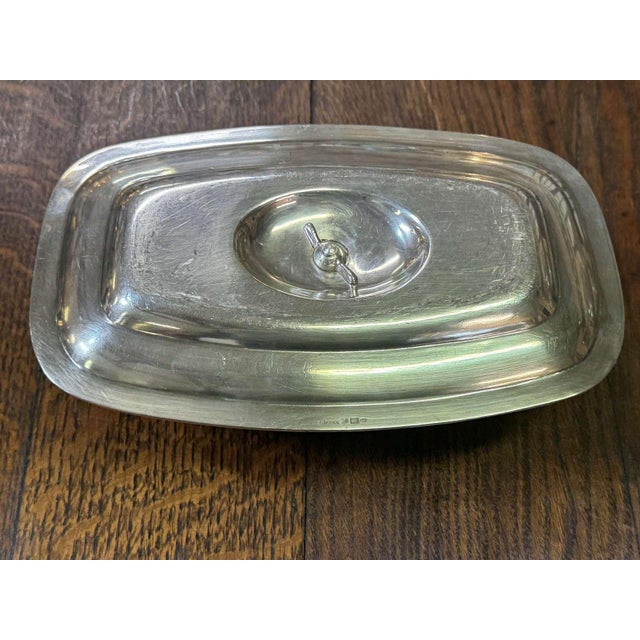 Silver-Plated Metal Gravy Boat by Ercuis, 1940s For Sale - Image 3 of 6