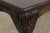 Brown Large Clawfoot Glass Top Coffee Cocktail Table For Sale - Image 8 of 16