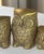 1970s Vintage Brass Owl Set of 3 BoHo MCM Retro For Sale - Image 5 of 6