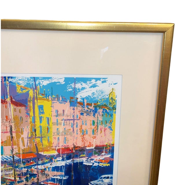 Paper LeRoy Neiman “St. Tropez” Signed Serigraph, 1995. For Sale - Image 7 of 10