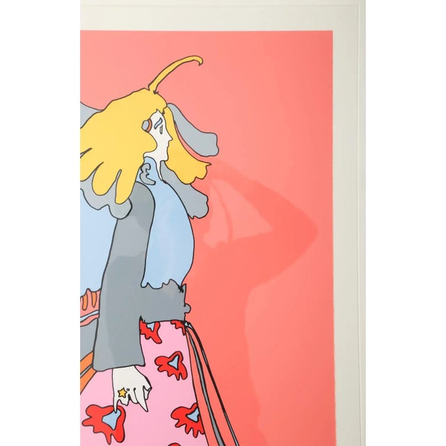 1978 Peter Max 'Angel' Signed & Numbered Pop Art Silkscreen, Framed For Sale - Image 9 of 10
