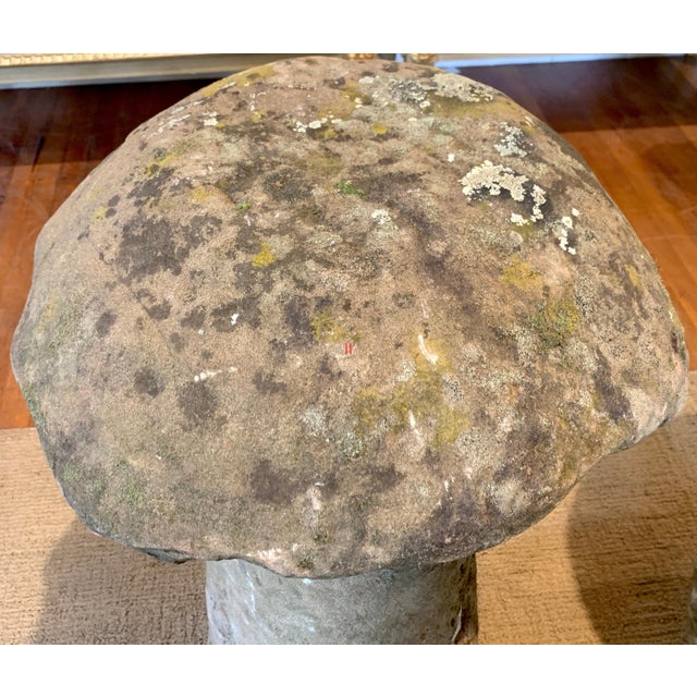 18th Century English Staddle Stone 'Mushroom' Garden Ornament For Sale - Image 6 of 10