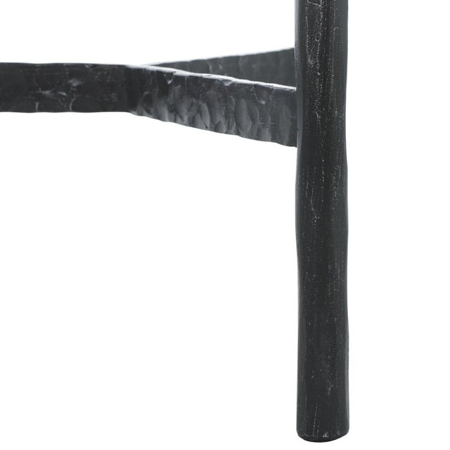Early 21st Century Marylou Marble Top Drink Table in Black with Black Marble TOp For Sale - Image 5 of 8