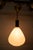 Mid-Century Pendant Light in Brass and Zebra-Striped Glass, 1950s For Sale - Image 11 of 11