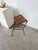 Vintage Wicker and Metal Stool by Dennis Lennon, 1950 For Sale - Image 9 of 18