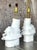 Discover unparalleled artistry with this extraordinary pair of Vintage Boho Original Ursula Schwartz Studio Pottery Lamps,...