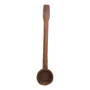 Ancient Wooden Grain Ladle