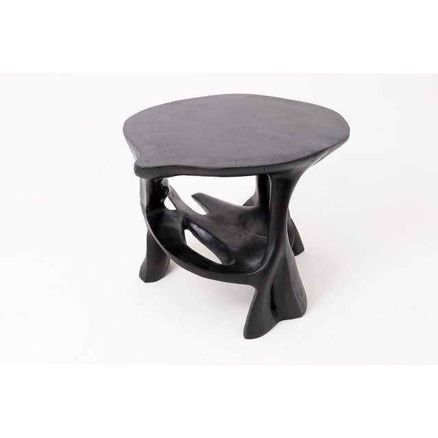 Black Sculptural Coffee Table by Logniture For Sale - Image 8 of 18