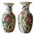 Ceramic Large Chinese Porcelain Vases with Floral and Bird Decoration, 1800s, Set of 2 For Sale - Image 7 of 7