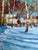 Oil Painting Sunny Winter Day Yuriy Suprunchuk For Sale - Image 10 of 12