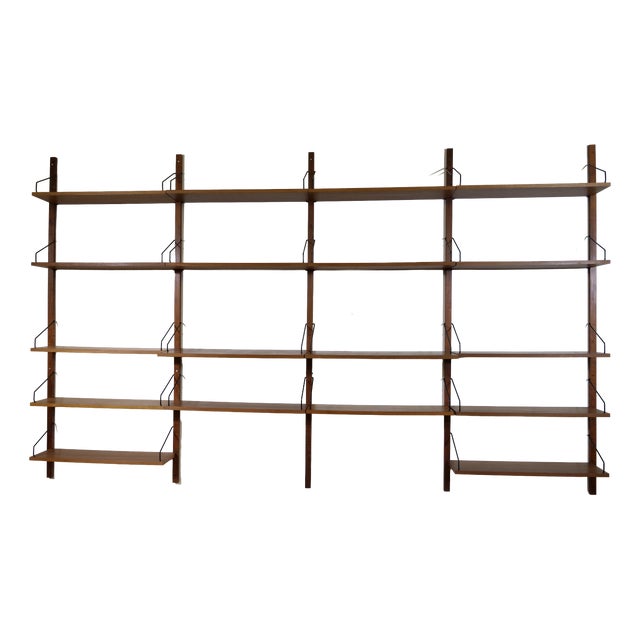 Mid-Century Royal Teak Shelving System by Poul Cadovius, 1960s For Sale