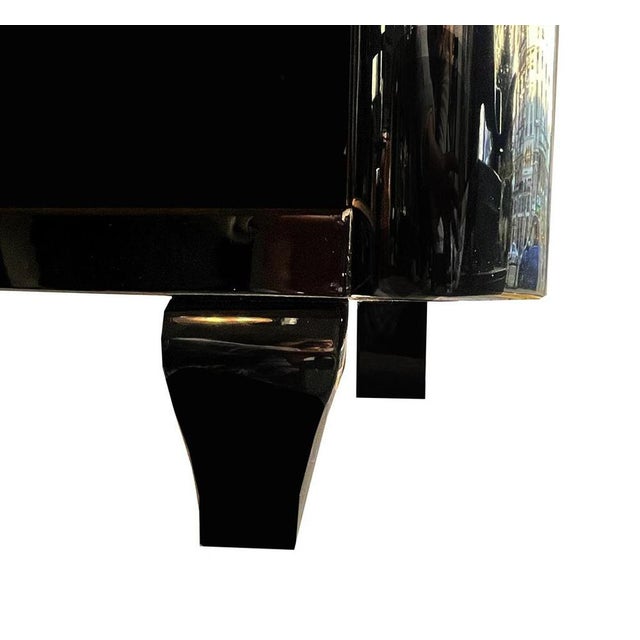 Wood Art Deco Chest of Drawers For Sale - Image 7 of 8