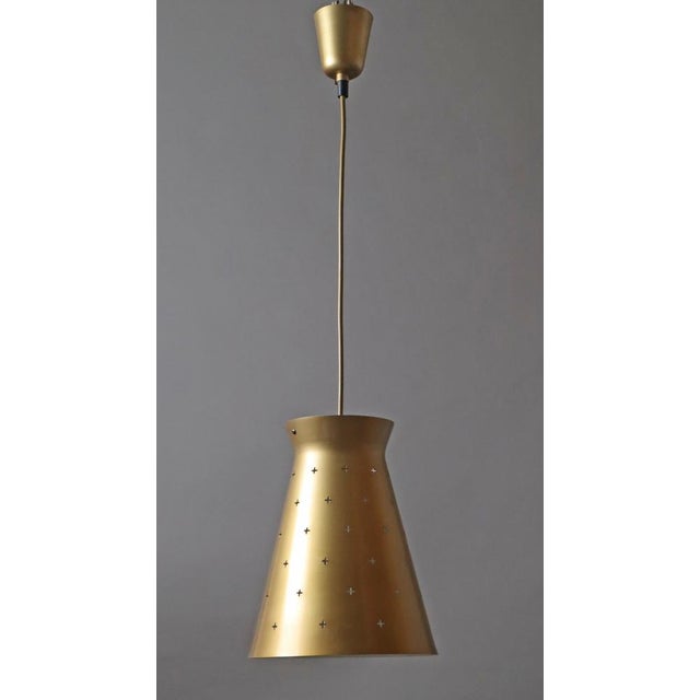 Golden Diabalo Hanging Lamp by Egon Hillebrand for Hillebrand Lighting, 1950s For Sale - Image 12 of 18