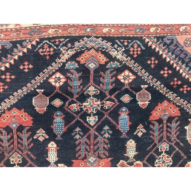 Textile Antique Aubusson Style Mid-Eastern Rug For Sale - Image 7 of 18