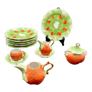 Antique Royal Bayreuth Strawberry Porcelain Tea Set