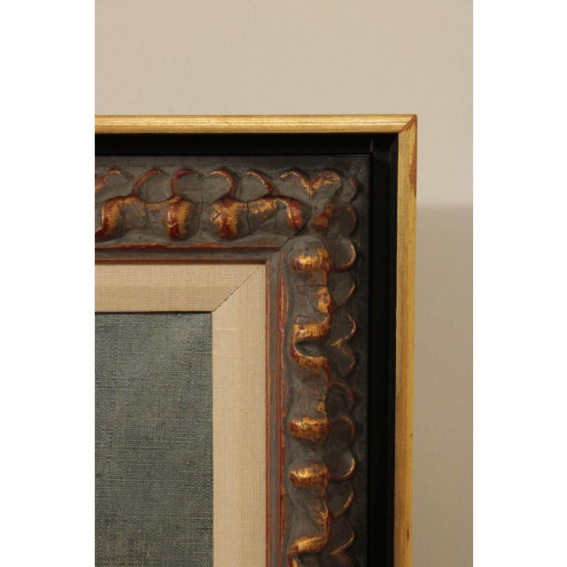 Wood Davetta Greenberg Oil Painting, Still-Life of Pears For Sale - Image 7 of 12