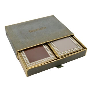 Mid 20th Century Tiffany & Co. Double Deck Playing Cards For Sale