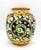 Italian 1980's Italian Caltagirone Ceramics Polychrome Hand Painted Terra Cotta Vase For Sale - Image 3 of 8