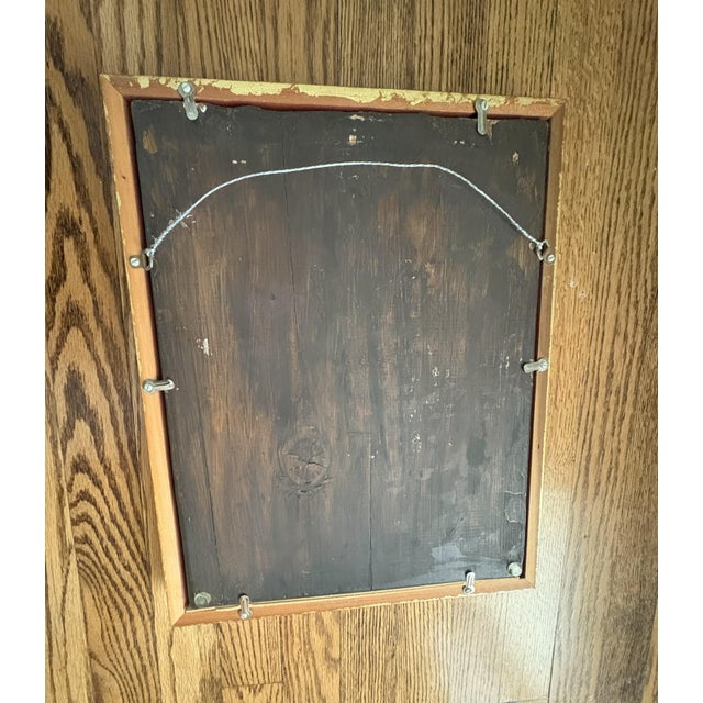 Mexican 16th Century Pre-Columbian Madonna and Child, Framed For Sale - Image 3 of 3