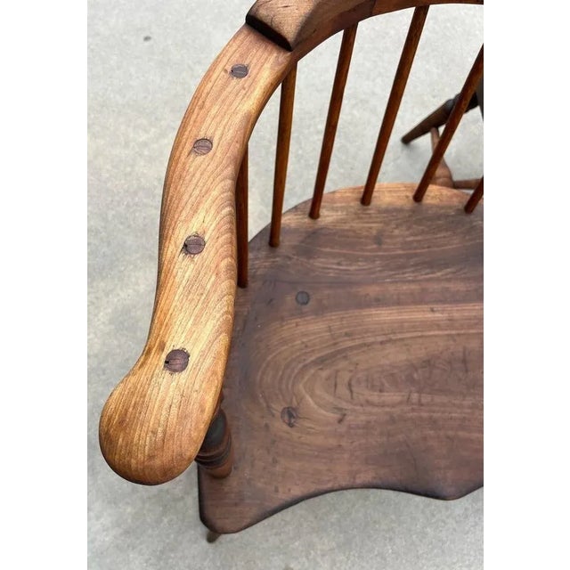 19th Century Firehouse Windsor Armchairs For Sale - Image 9 of 11