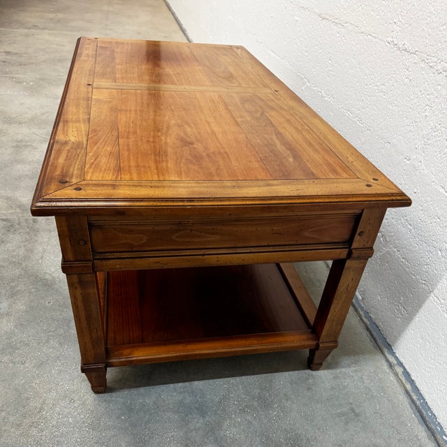 Directoire Style Coffee Table in Wood, 1960s For Sale - Image 12 of 18